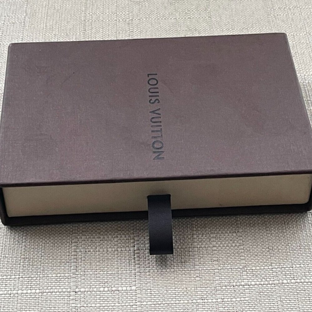 Louis Vuitton Empty Box Brown Gift Box 5.25 X 3.5 in Small Box Authentic